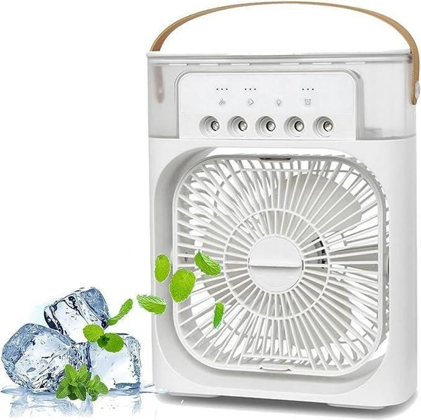 USB Mini Air Cooler Fan | Portable 3-in-1 Personal AC for Home & Office
